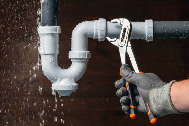 Professional Drain Cleaning technician working in Brevard, NC